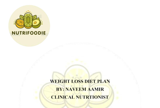 create personalized weight loss meal plans